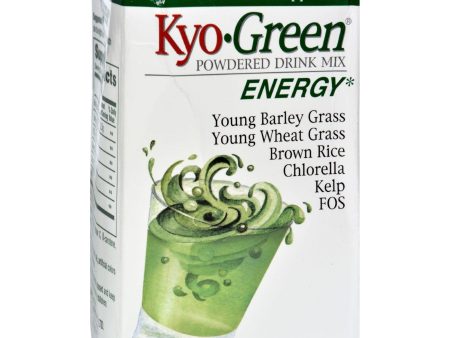 Kyolic Kyo-green Energy Powdered Drink Mix - 5.3 Oz Hot on Sale