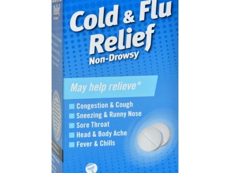 Natrabio Cold And Flu Relief Non-drowsy - 60 Tablets For Discount