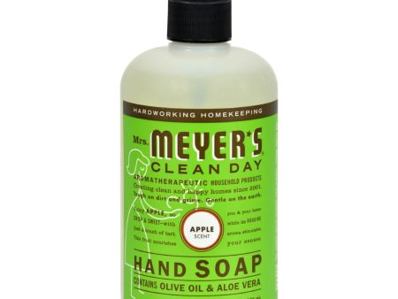 Mrs. Meyer s Liquid Hand Soap - Apple - Case Of 6 - 12.5 Oz Sale