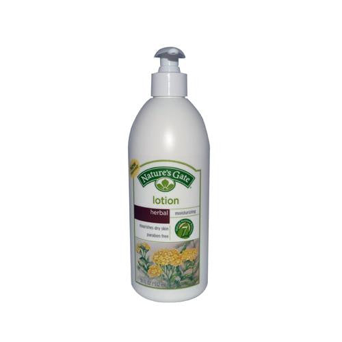 Nature s Gate Herbal Moisturizing Lotion - 18 Fl Oz - Case Of 12 For Discount