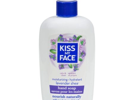 Kiss My Face Moisture Hand Soap - Lavender Shea - 9 Oz For Cheap