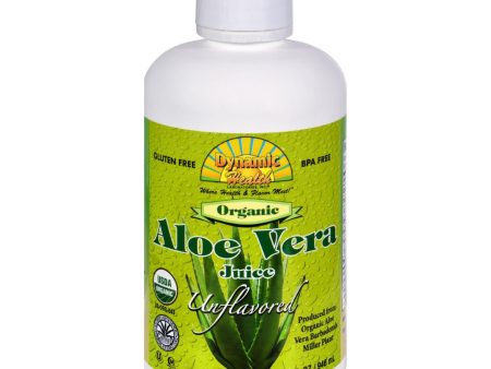 Dynamic Health Organic Aloe Vera Juice - 32 Fl Oz Hot on Sale