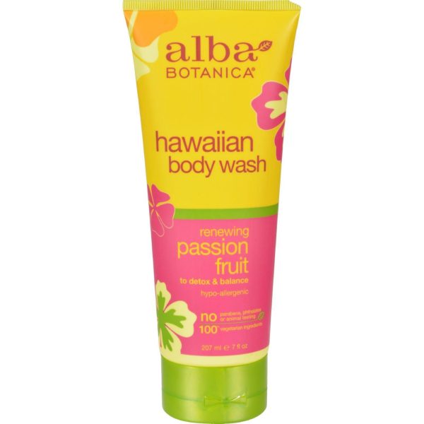 Alba Botanica Hawaiian Body Wash Passion Fruit - 7 Fl Oz Sale