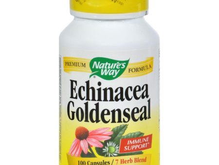 Nature s Way Echinacea Goldenseal - 100 Capsules Discount