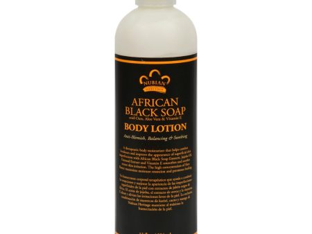 Nubian Heritage Lotion - African Black Soap - 13 Oz For Cheap