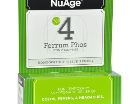 Hyland s Nuage No.4 Ferrum Phos - 125 Tablets Fashion