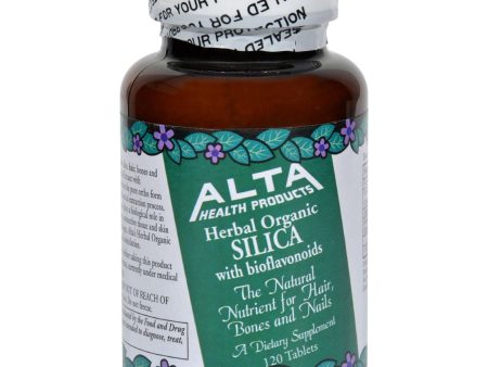 Alta Health Products Silica With Bioflavonoids - 500 Mg - 120 Tablets For Sale