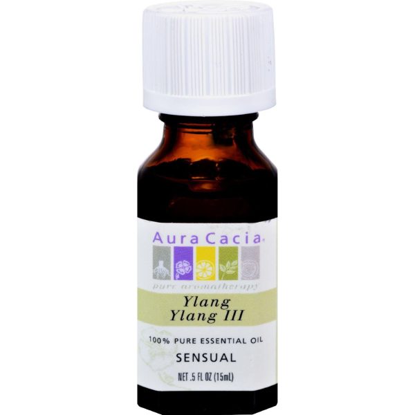 Aura Cacia Pure Essential Oil Ylang Ylang - 0.5 Fl Oz Online