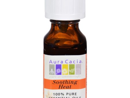 Aura Cacia Pure Essential Oils Soothing Heat - 0.5 Fl Oz Online Hot Sale