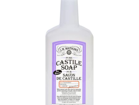 J.r. Watkins Hand Soap - Castile - Liquid - Lavender - 11 Oz Sale