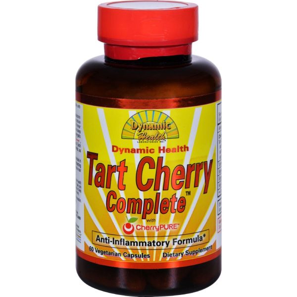 Dynamic Health Tart Cherry Complete With Cherrypure - 60 Vegetable Capsules Online Hot Sale