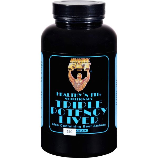 Healthy  n Fit Triple Potency Liver - 250 Tablets Online