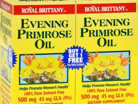 American Health Royal Brittany Evening Primrose Oil 100+100 Softgels on Sale