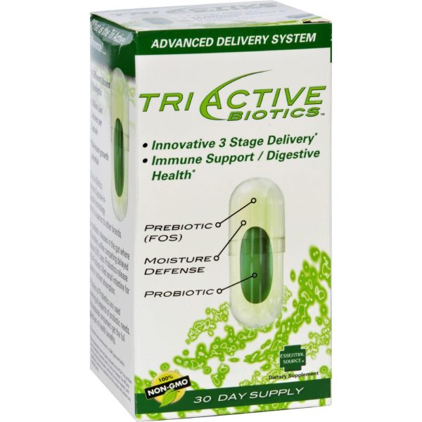 Essential Source Triactive Biotics - 30 Vegetarian Capsules Fashion