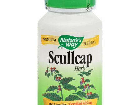 Nature s Way Scullcap Herb - 100 Capsules Sale