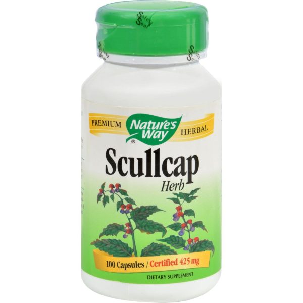 Nature s Way Scullcap Herb - 100 Capsules Sale