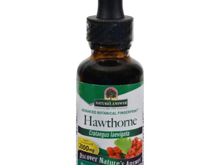 Nature s Answer Hawthorn Berry Leaf And Flower - 1 Fl Oz on Sale