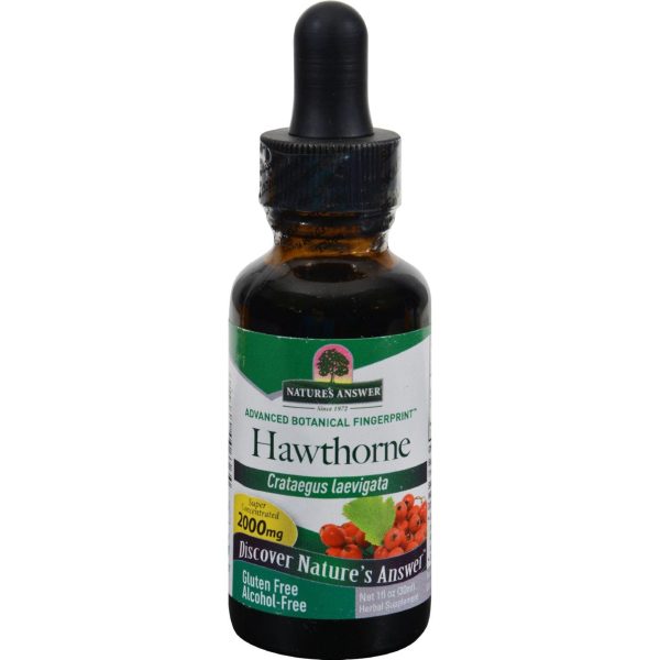 Nature s Answer Hawthorn Berry Leaf And Flower - 1 Fl Oz on Sale