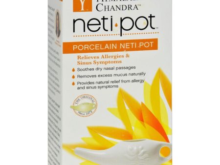 Himalayan Institute Neti Wash Ceramic Neti Pot - 1 Pot Discount