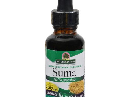 Nature s Answer Alcohol Free Suma - 1 Oz Discount