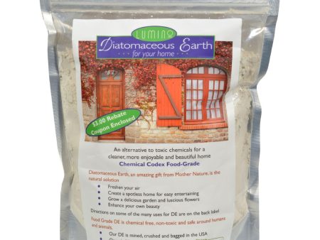 Lumino Diatomaceous Earth For Your Home - 12 Oz Sale