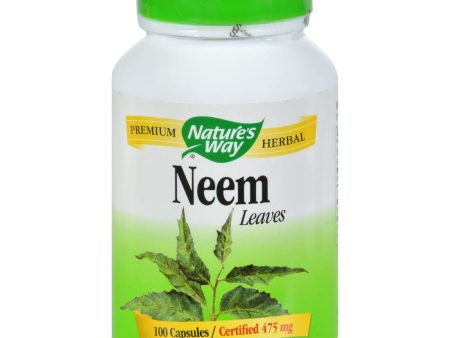 Nature s Way Neem - 475 Mg - 100 Capsules For Cheap