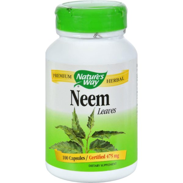 Nature s Way Neem - 475 Mg - 100 Capsules For Cheap