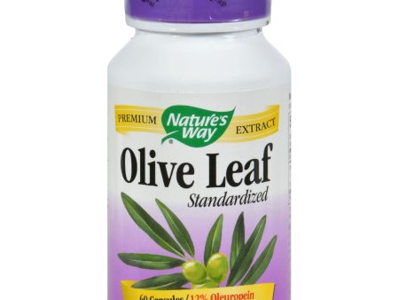 Nature s Way Olive Leaf Standardized - 60 Capsules Online