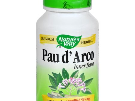 Nature s Way Pau D arco Inner Bark - 100 Capsules Online