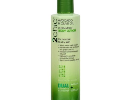 Giovanni Hair Care Products 2chic Body Lotion - Ultra-moist Avocado And Olive - 8.5 Fl Oz on Sale