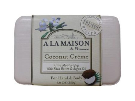 A La Maison Bar Soap - Coconut Creme - 8.8 Oz on Sale