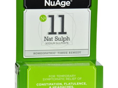 Hyland s Nuage No 11 Natrum Sulph - 125 Tablets Online