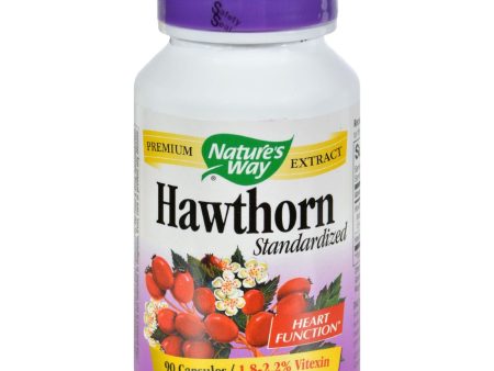 Nature s Way Hawthorn Standardized - 90 Capsules on Sale