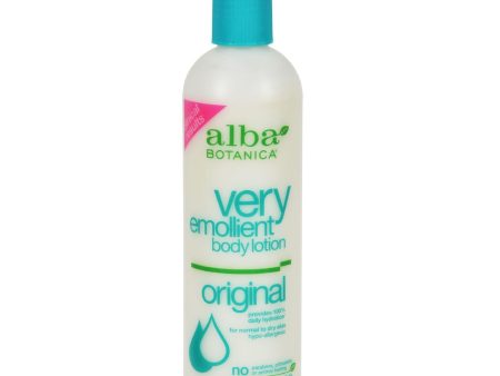 Alba Botanica Very Emollient Body Lotion Original - 12 Fl Oz For Sale