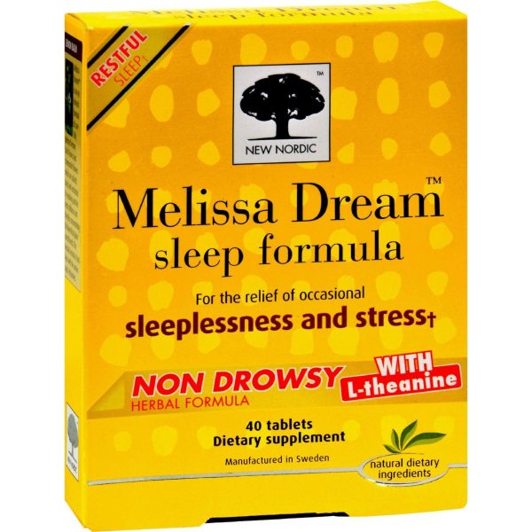 New Nordic Melissa Dream - 40 Tablets Discount