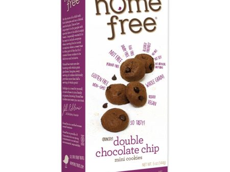 Homefree Gluten Free Double Chocolate Chip Mini Cookies - 5 Oz - Case Of 6 Fashion