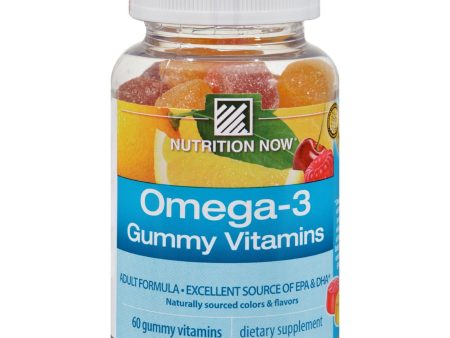 Nutrition Now Omega-3 Lemon - 60 Gummies For Sale