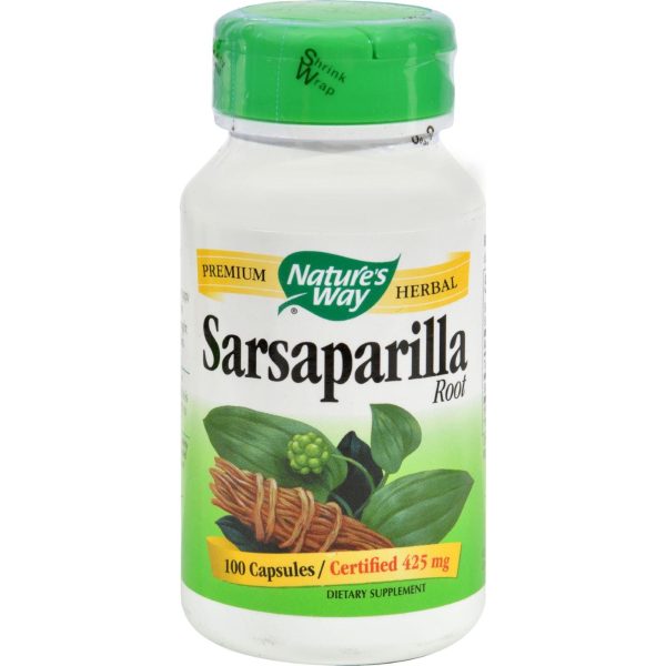 Nature s Way Sarsaparilla Root - 100 Capsules For Sale