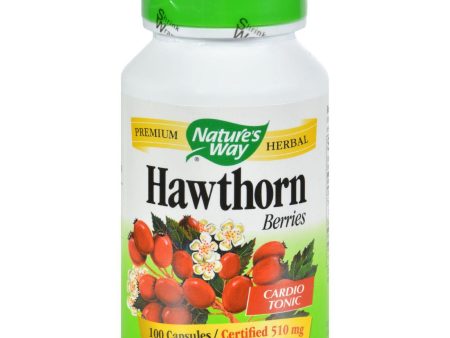 Nature s Way Hawthorn Berries - 510 Mg - 100 Capsules Fashion