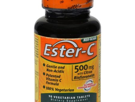 American Health Ester-c With Citrus Bioflavonoids - 500 Mg - 90 Vegetarian Tablets Supply