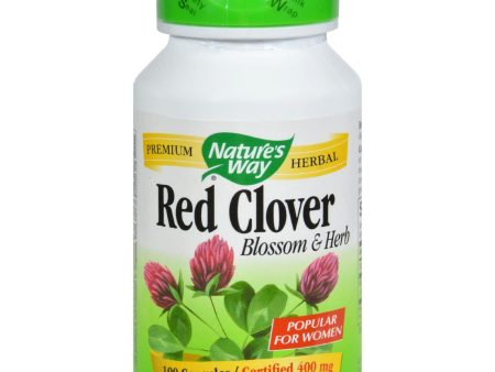 Nature s Way Red Clover Blossom And Herb - 100 Capsules Sale