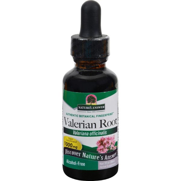 Nature s Answer Valerian Root Alcohol Free - 1 Fl Oz Online now