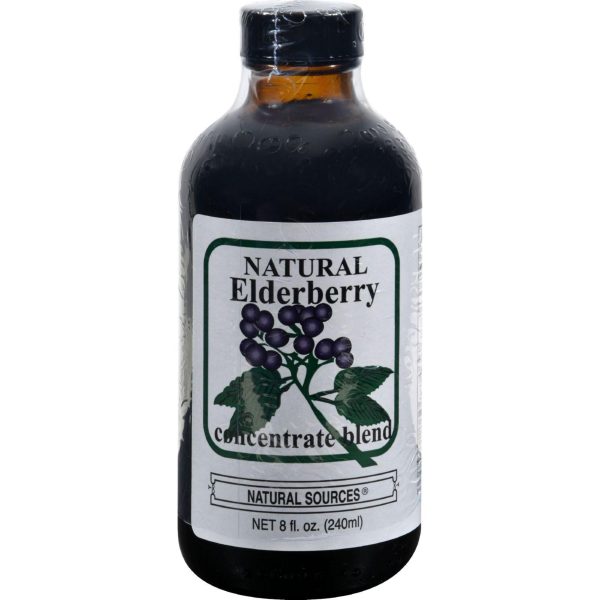 Natural Sources Elderberry Concentrate - 8 Fl Oz Online Sale