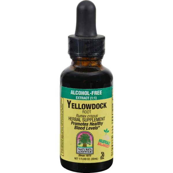 Nature s Answer Yellowdock Root - 1 Fl Oz Fashion