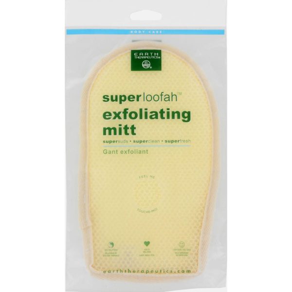 Earth Therapeutics Loofah - Super - Exfoliating - Bath Mitt - 1 Count Discount