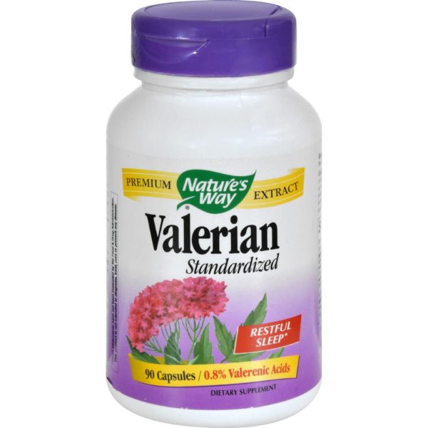 Nature s Way Valerian Standardized - 90 Capsules Discount