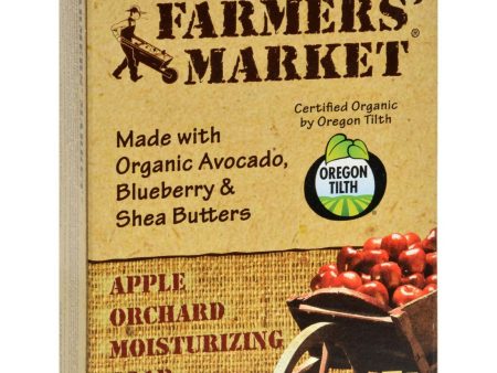 Farmer s Market Natural Bar Soap Apple Orchard - 5.5 Oz Online