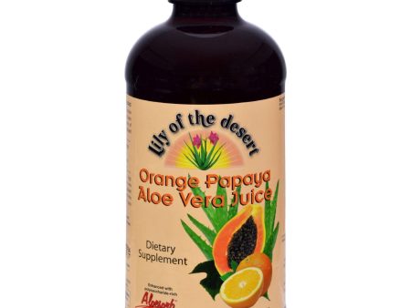 Lily Of The Desert Aloe Vera Juice Orange Papaya - 32 Fl Oz on Sale