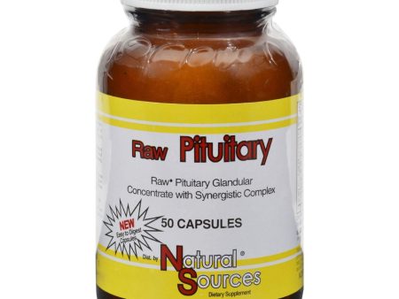 Natural Sources Raw Pituitary - 50 Capsules Sale