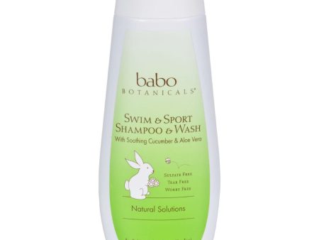 Babo Botanicals Shampoo And Wash Cucumber Aloe Vera - 8 Fl Oz Fashion